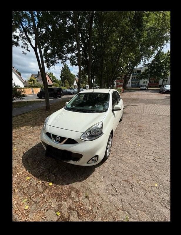 Weiß Gebraucht 2014 Nissan Micra Kleinwagen | 5.200 € - Bild 1/4