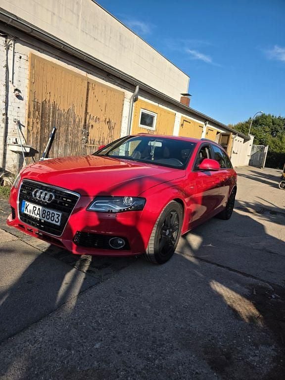 Rot Gebraucht 2008 Audi A4 Sport Limousine | 5.600 € (Superpreis) - Bild 1/4