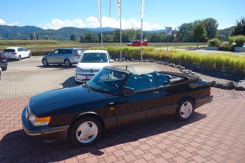 Schwarz Gebraucht 1991 Saab 900 Cabriolet Cabrio | 9.950 € - Bild 1/4