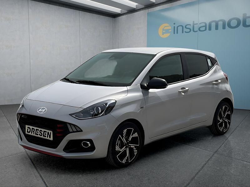 Grau Gebraucht 2024 Hyundai i10 Kleinwagen | 21.099 € (Etwas zu teuer) - Bild 1/4
