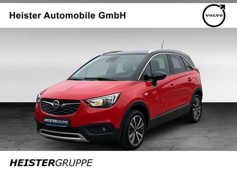 Lava rot (metallic) Gebraucht 2018 Opel Crossland X Innovation SUV | 10.890 € (Fairer Preis) - Bild 1/4