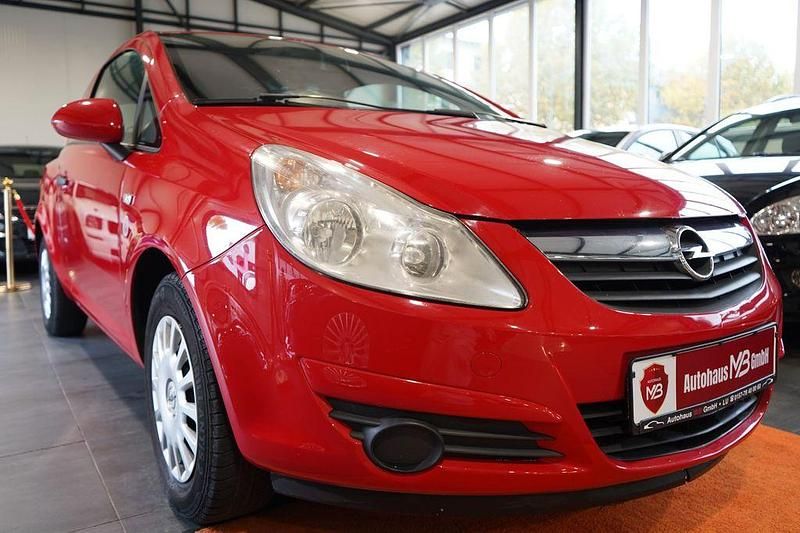 Rot Gebraucht 2010 Opel Corsa Selection Kleinwagen | 3.490 € (Fairer Preis) - Bild 1/4