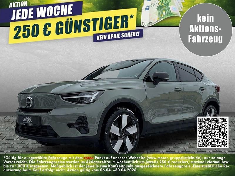 Gebraucht Volvo C40 Ultimate 300 kW (408 PS) 2022 Sage green metallic SUV