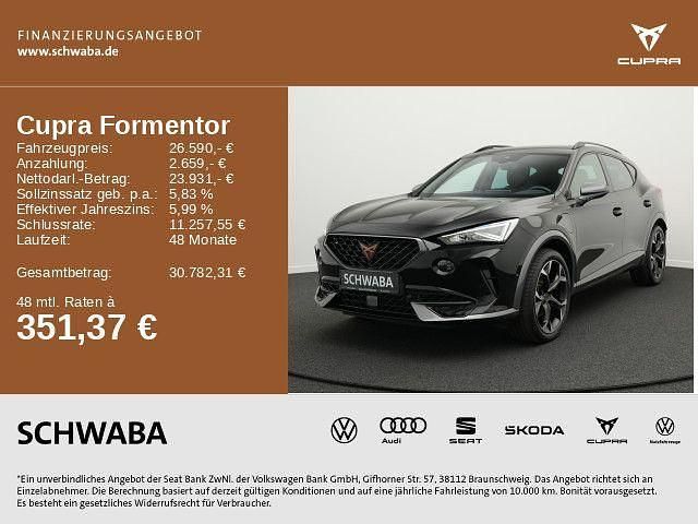 Midnight schwarz metallic Gebraucht 2022 Cupra Formentor SUV | 26.590 € (Fairer Preis) - Bild 1/4