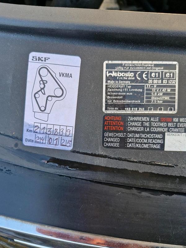 Gebraucht VW Touran 140 PS (102 kW) 2008 Silber Van / Kleinbus