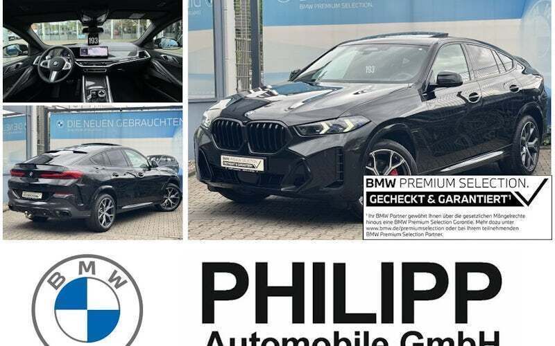 Gebraucht BMW X6 M Sport 381 PS (280 kW) 2024 Saphirschwarz metallic SUV