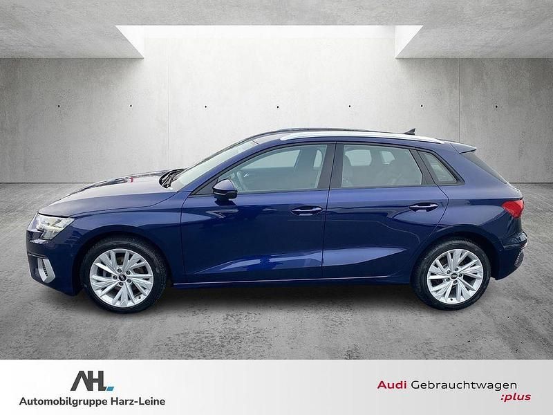 Gebraucht Audi A3 Advanced 150 PS (110 kW) 2021 Blau Limousine