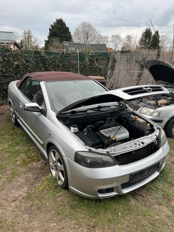 Silber Gebraucht 2002 Opel Astra Cabriolet Cabrio | 650 € (Guter Preis) - Bild 1/4