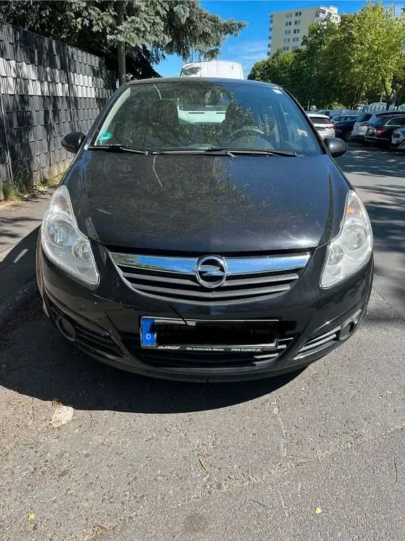 Gebraucht Opel Corsa 80 PS (58 kW) 2009 Schwarz Kleinwagen