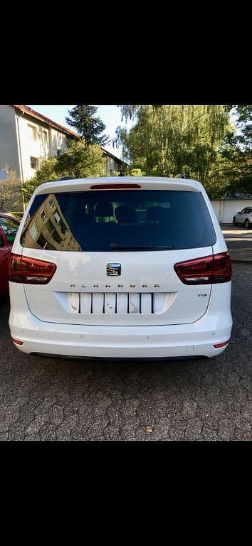 Gebraucht Seat Alhambra Style 150 PS (110 kW) 2016 Weiß Van / Kleinbus
