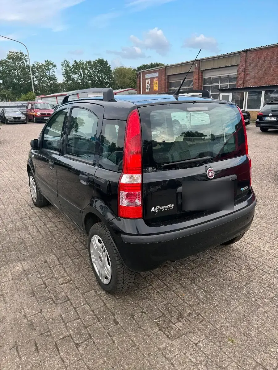 Gebraucht Fiat Panda 60 PS (44 kW) 2008 Schwarz Kleinwagen