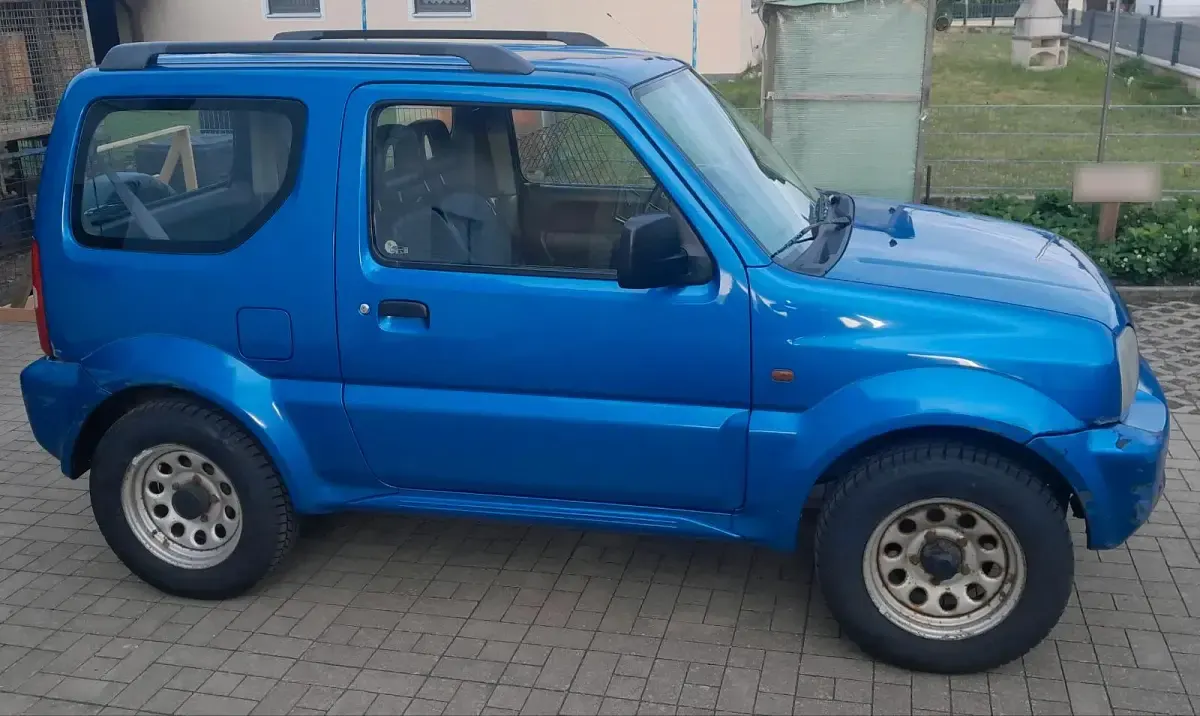 Gebraucht Suzuki Jimny 80 PS (58 kW) 1999 Blau SUV