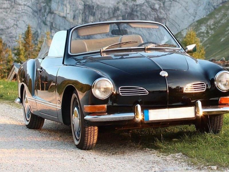 Schwarz Gebraucht 1969 VW Karmann Ghia Karmann Cabrio | 39.500 € - Bild 1/4