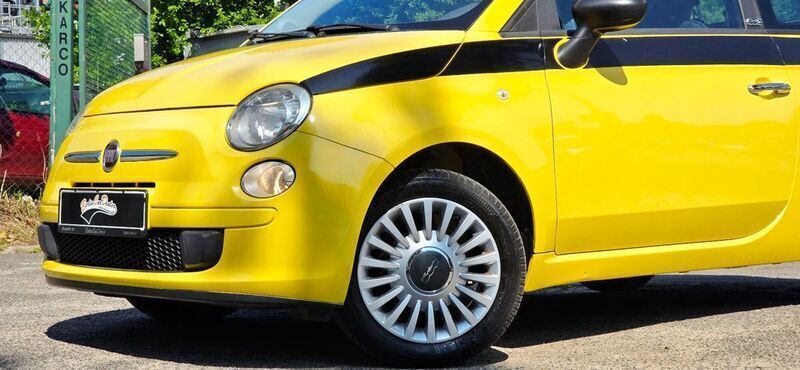 Gelb Gebraucht 2010 Fiat 500 Cabrio | 5.490 € (Fairer Preis) - Bild 1/4