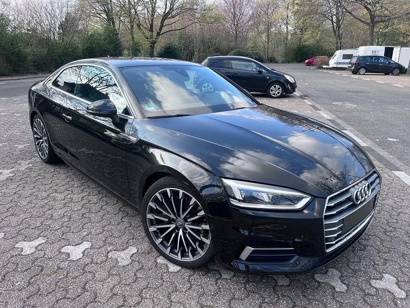 Second-hand Audi A5 Design 190 CP (139 kW) 2018 Negru Coupe