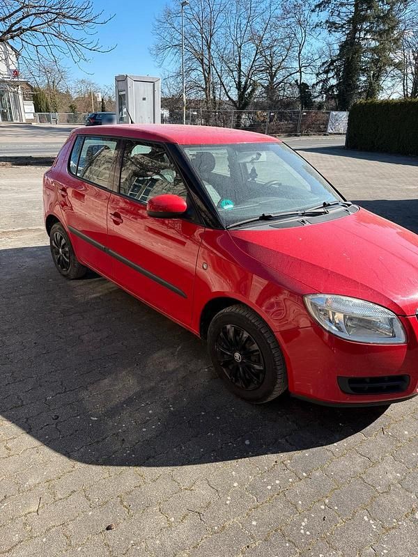 Gebraucht Skoda Fabia 60 PS (44 kW) 2007 Rot Kleinwagen
