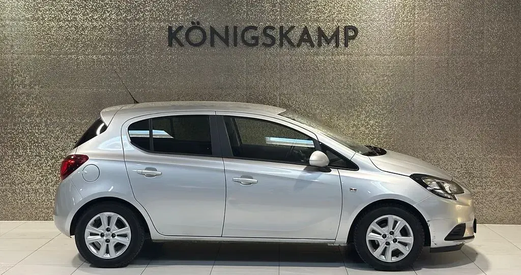 Gebraucht Opel Corsa 90 PS (66 kW) 2015 Silber Kleinwagen