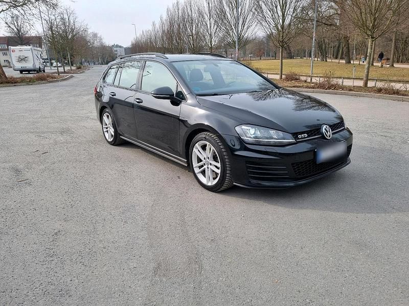 Gebraucht VW Golf VII GTD 184 PS (135 kW) 2015 Schwarz Kombi