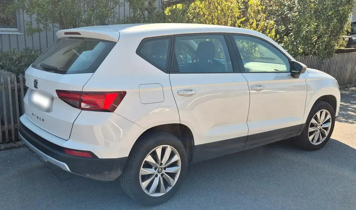 Usata Seat Ateca Style 115 CV (84 kW) 2017 Bianco SUV