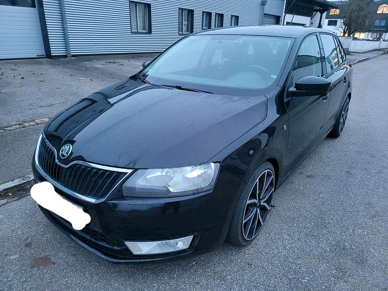 Schwarz Gebraucht 2014 Skoda Rapid Limousine | 4.500 € (Guter Preis) - Bild 1/4