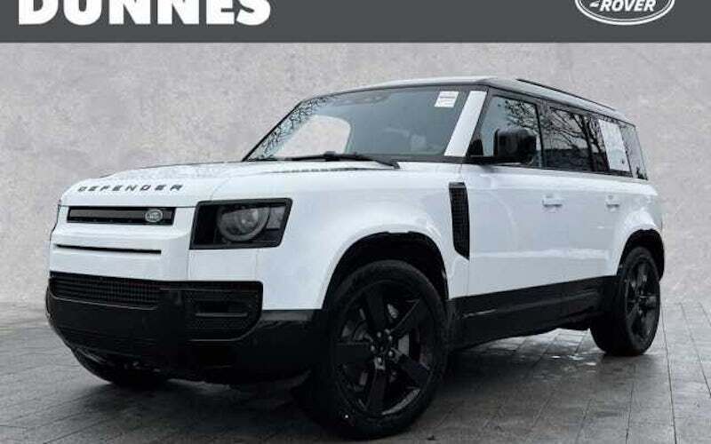 Weiß Gebraucht 2024 Land Rover Defender SE Dynamic SUV | 88.770 € (Superpreis) - Bild 1/4