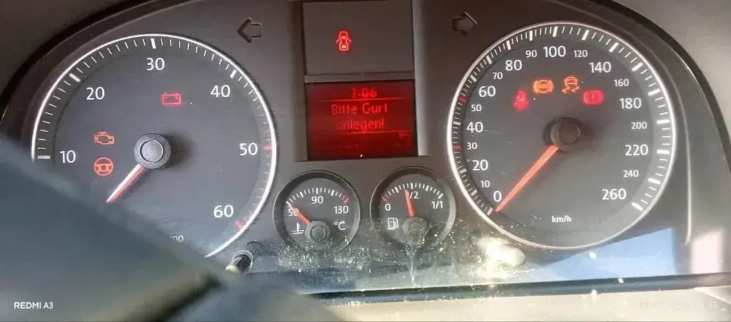 Gebraucht VW Touran 140 PS (102 kW) 2007 Grau Van / Kleinbus