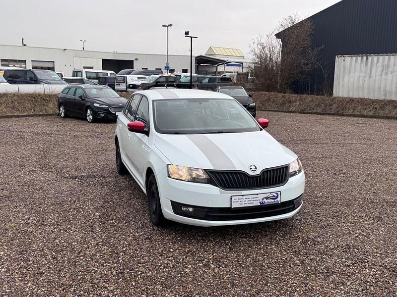 Gebraucht Skoda Rapid 110 PS (80 kW) 2017 Weiß Kleinwagen