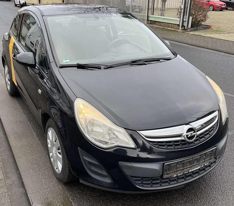 Gebraucht Opel Corsa 69 PS (50 kW) 2012 Schwarz Kleinwagen