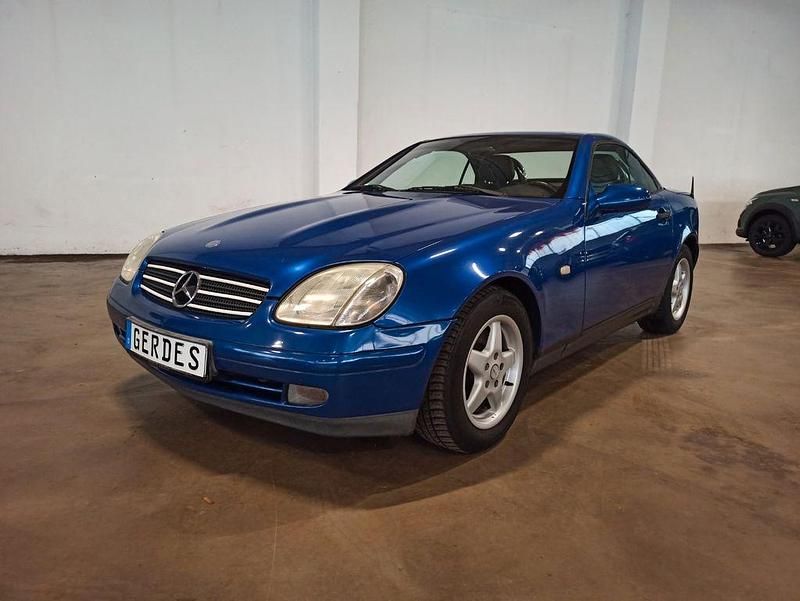Blau Gebraucht 1997 Mercedes SLK230 Cabrio | 5.990 € (Etwas zu teuer) - Bild 1/4