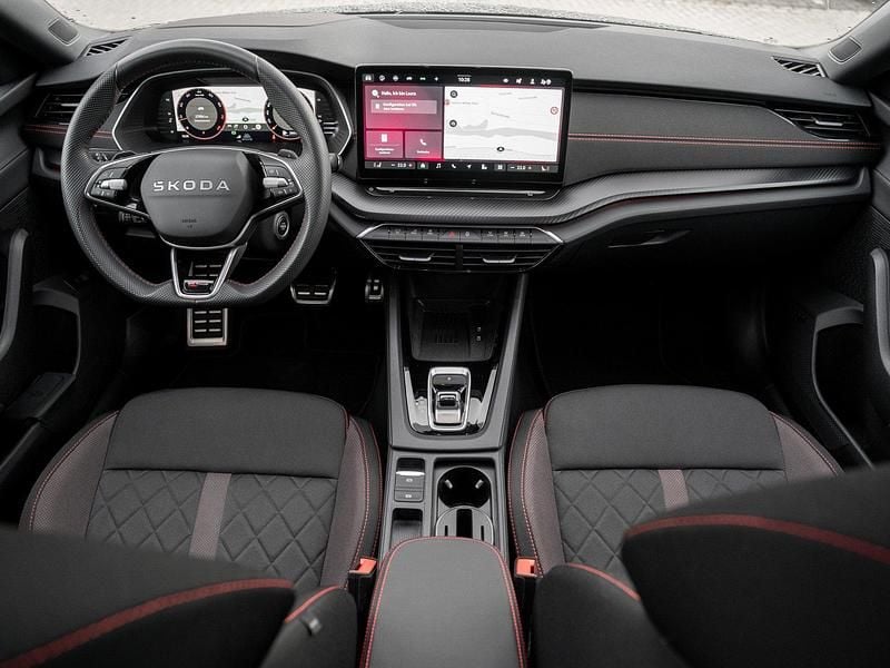 Second-hand Skoda Octavia RS 265 CP (194 kW) 2025 Negru Berlinǎ