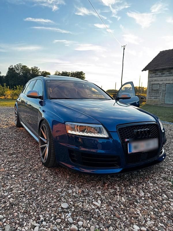 Blau Gebraucht 2008 Audi RS6 Kombi | 28.500 € - Bild 1/4