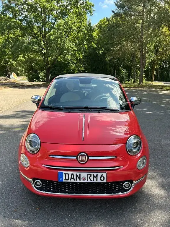 Gebraucht Fiat 500C Lounge 86 PS (63 kW) 2019 Rot Cabrio
