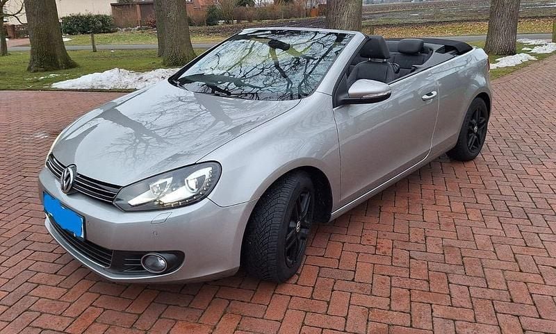 Gebraucht VW Golf Cabriolet 105 PS (77 kW) 2012 Silber Cabrio