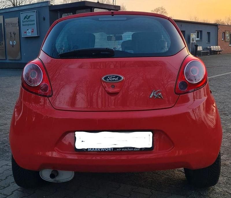 Gebraucht Ford Ka Titanium 69 PS (50 kW) 2009 Rot Kleinwagen