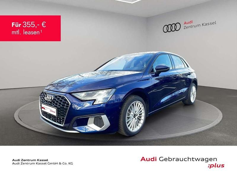 Navarrablau metallic Gebraucht 2023 Audi A3 Advanced Plus Limousine | 25.290 € (Fairer Preis) - Bild 1/2