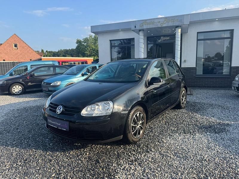 Schwarz Gebraucht 2007 VW Golf V Limousine | 1.999 € - Bild 1/4