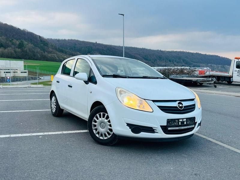 Gebraucht Opel Corsa Selection 60 PS (44 kW) 2009 Weiß Kleinwagen