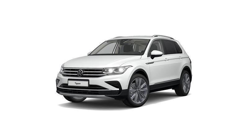 Weiss Gebraucht 2022 VW Tiguan Elegance SUV | 25.990 € (Superpreis) - Bild 1/3
