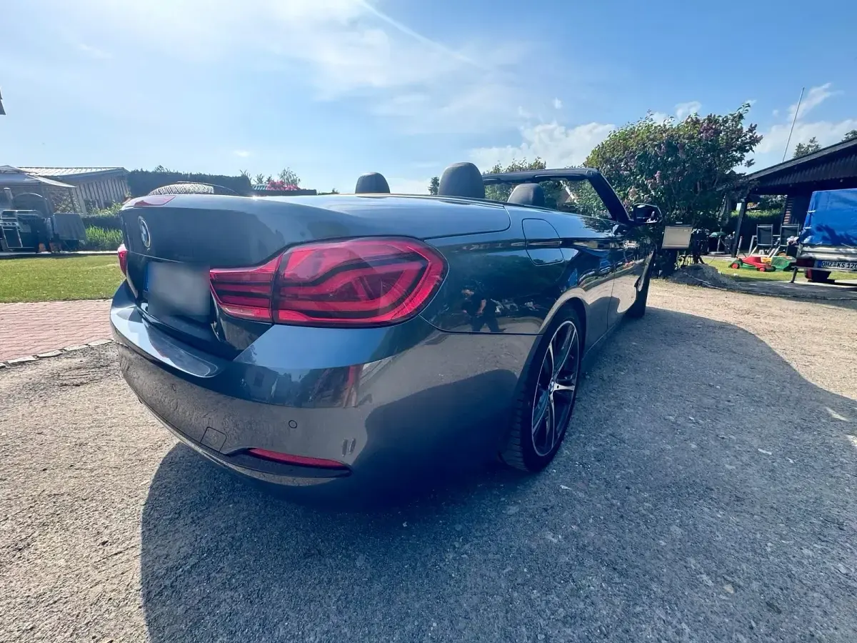 Gebraucht BMW 420 Sport Line 190 PS (139 kW) 2017 Grau Cabrio