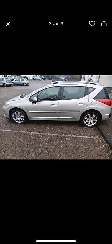 Silber Gebraucht 2007 Peugeot 207 Kombi | 2.000 € (Fairer Preis) - Bild 1/4