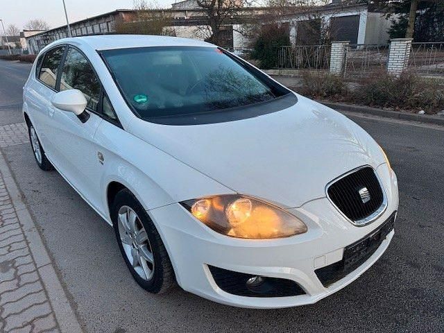 Gebraucht Seat Leon 105 PS (77 kW) 2010 Weiß Kleinwagen