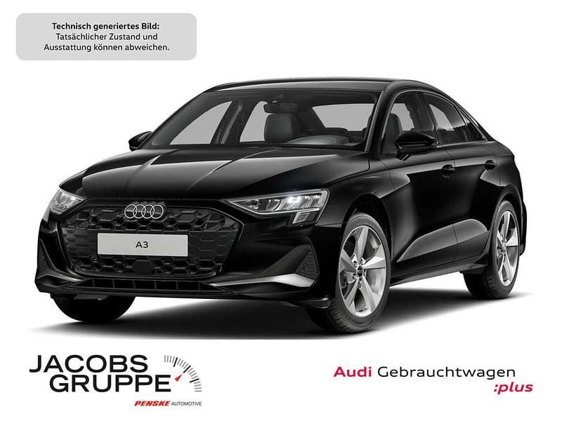 Schwarz Gebraucht 2025 Audi A3 Advanced Limousine | 33.970 € (Fairer Preis) - Bild 1/4
