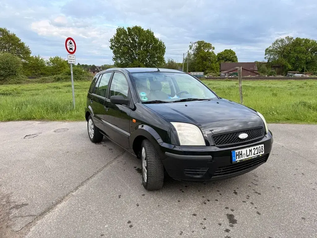 Gebraucht Ford Fusion 101 PS (74 kW) 2005 Schwarz Kleinwagen