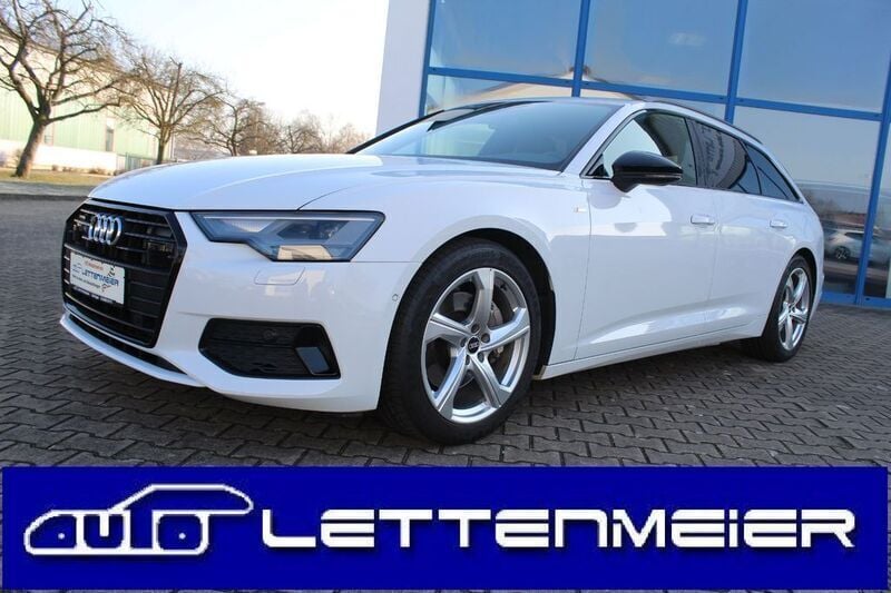 Weiß Gebraucht 2021 Audi A6 S-Line Kombi | 39.990 € (Fairer Preis) - Bild 1/4