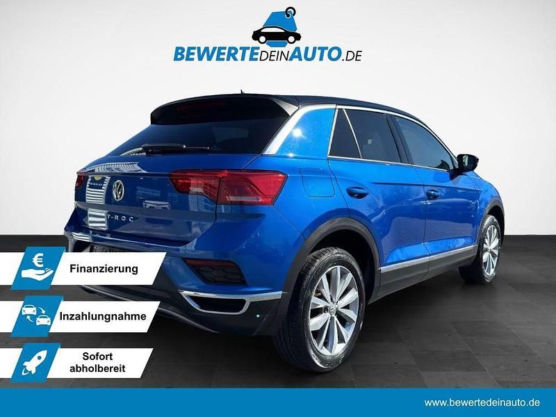 Gebraucht VW T-Roc Style 150 PS (110 kW) 2019 Blau SUV