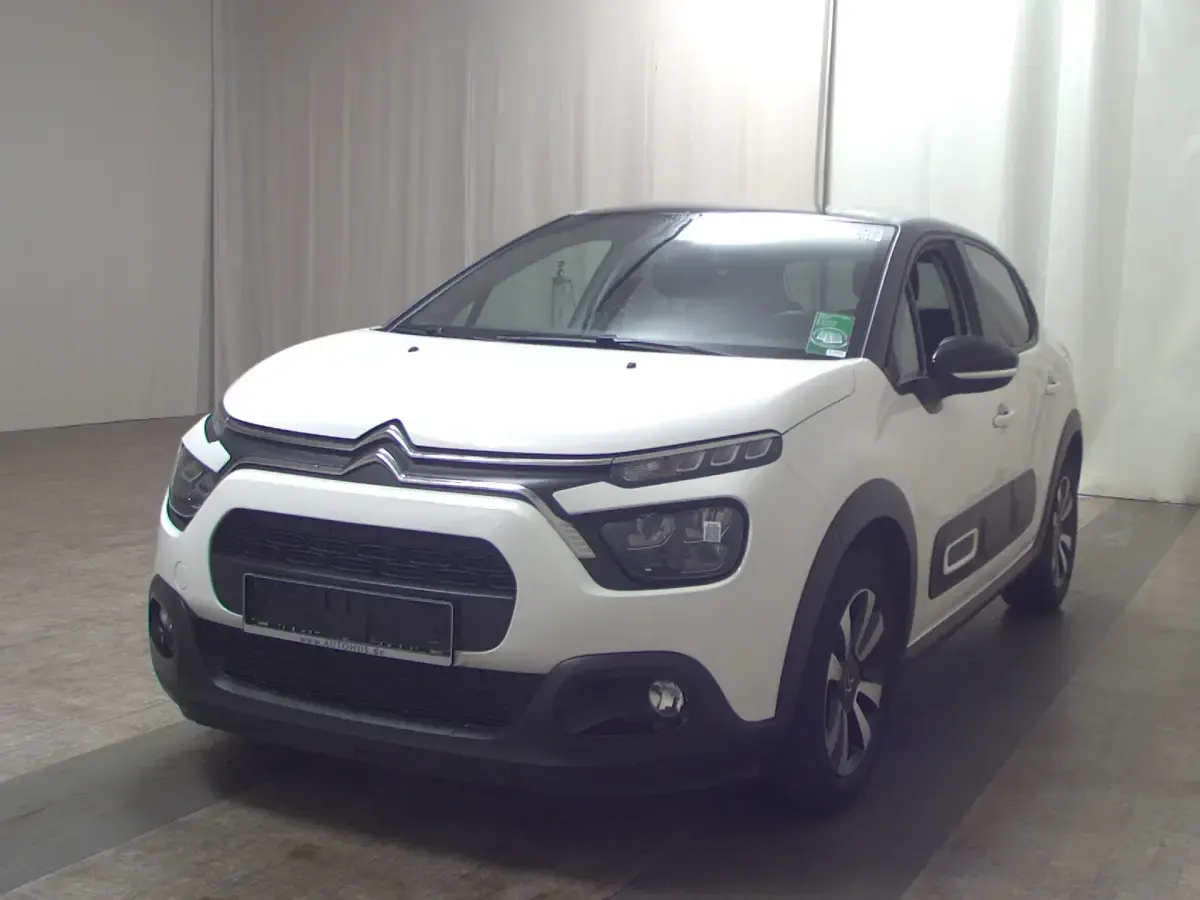 Gebraucht Citroën C3 PureTech 83 PS (61 kW) 2022 Weiss Kleinwagen
