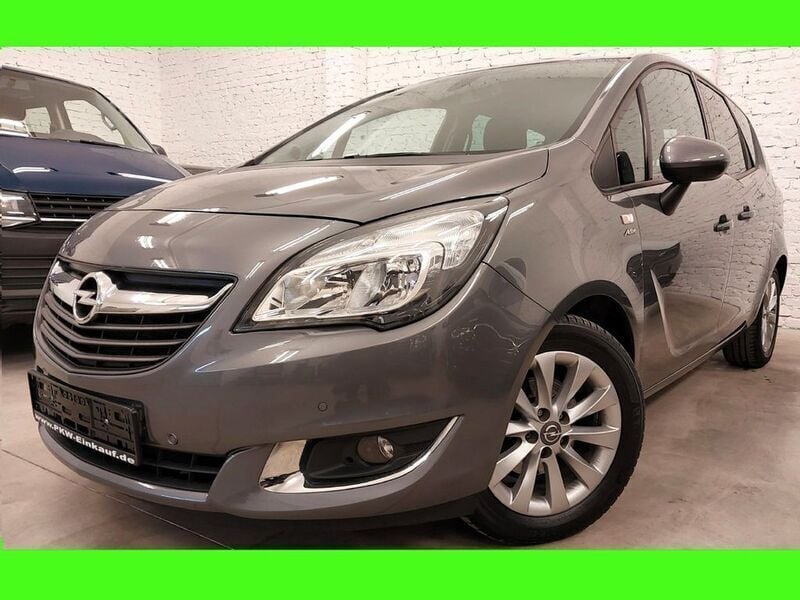Grau Gebraucht 2017 Opel Meriva drive Van / Kleinbus | 6.990 € (Fairer Preis) - Bild 1/4