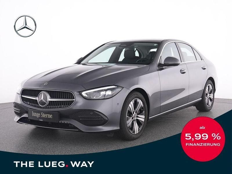 Metalliclack selenitgrau Gebraucht 2024 Mercedes C300 Avantgarde Limousine | 39.835 € (Superpreis) - Bild 1/4