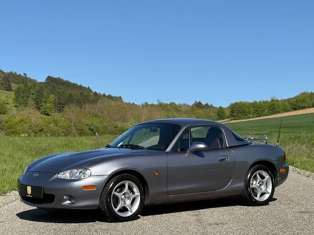 Gebraucht Mazda MX5 110 PS (80 kW) 2002 Grau Cabrio