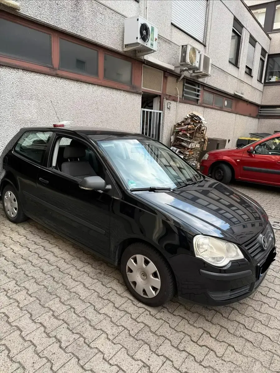 Gebraucht VW Polo Trendline 60 PS (44 kW) 2008 Schwarz Kleinwagen
